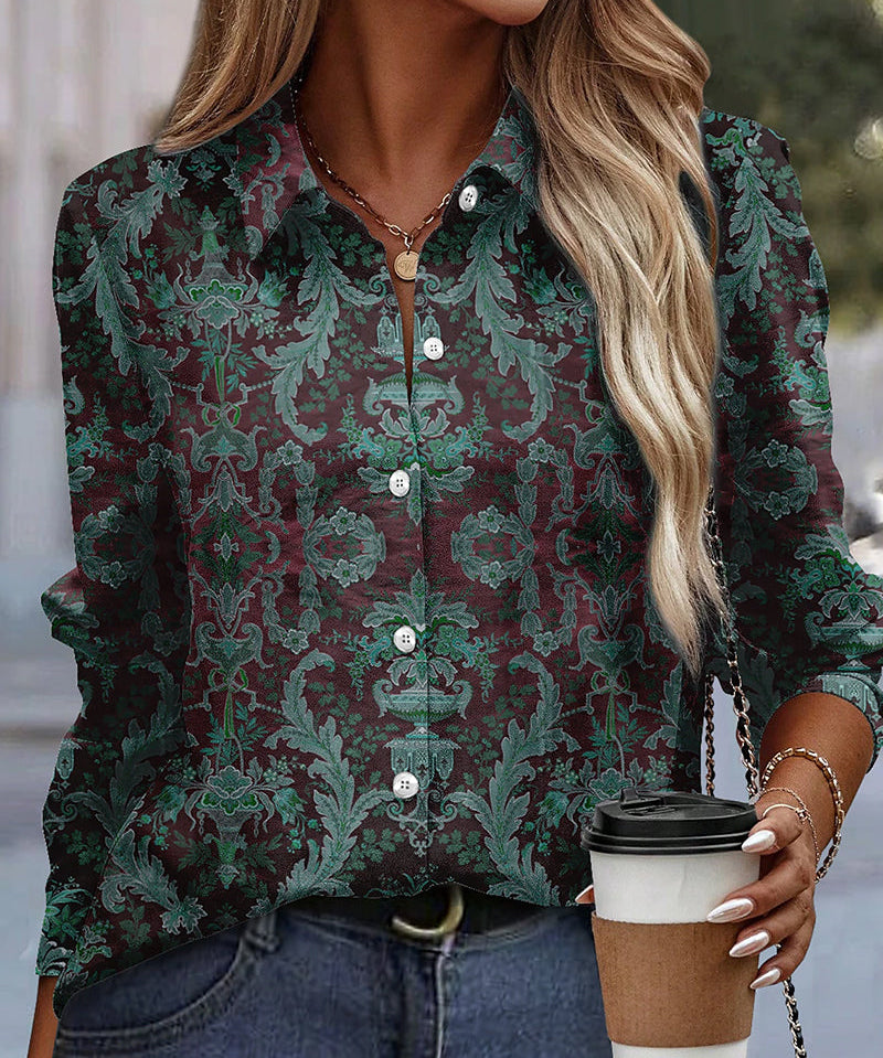 ADALYNN | Timeless Unique Patterned Blouse