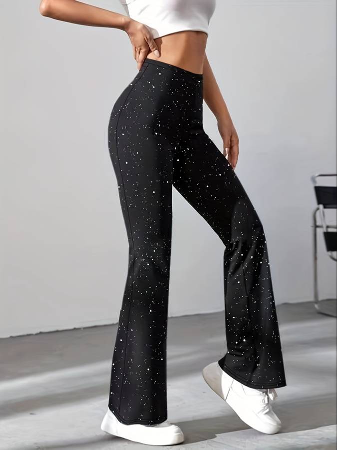 NASHVILLE |  Glitter Wide Legs Trousers