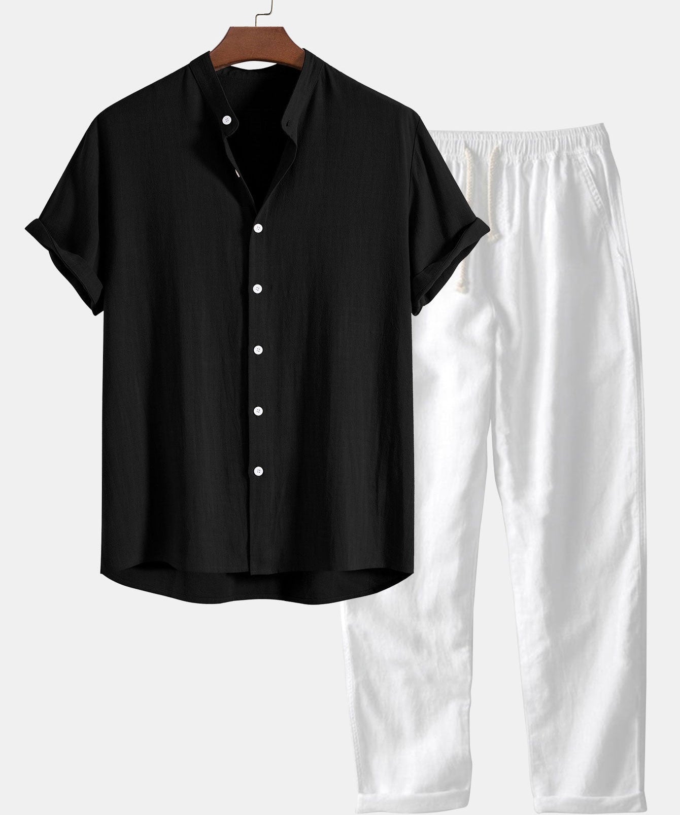 MIKE | Shirt and Pants Two Pieced Set Men