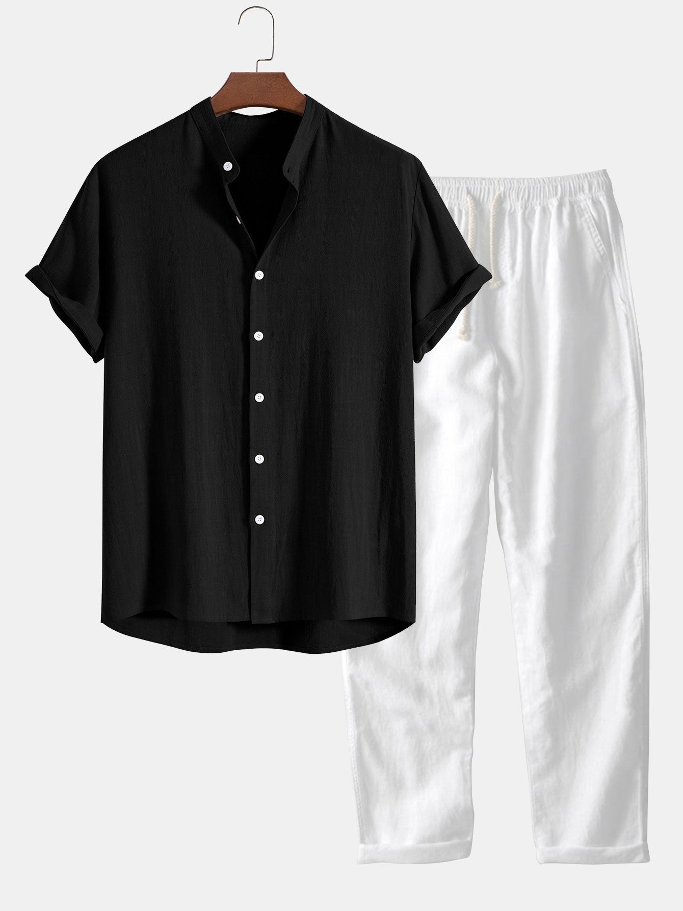 MIKE | Shirt and Pants Two Pieced Set Men