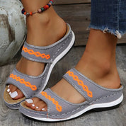 DEBBRA | Unique Orthopedic Leather Sandals