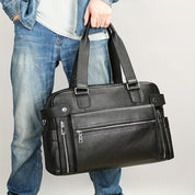 Ethan | British Style Leather Laptop and Shoulder Bag