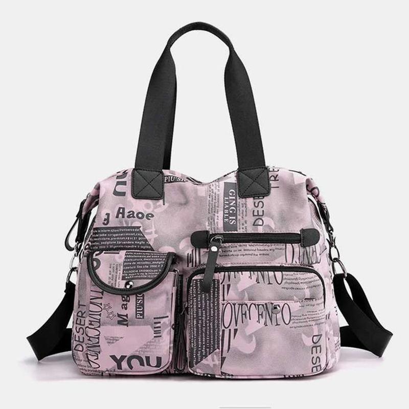 Luna | Vintage Print Crossbody Travel Bag