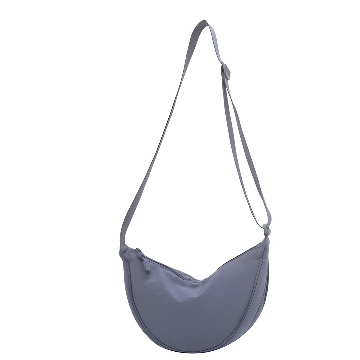 Chic Violet Dumpling Crossbody Bag for Women