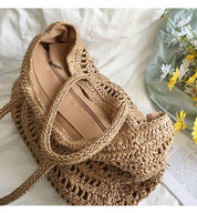 STELLA | Stylish Woven Beach Bag