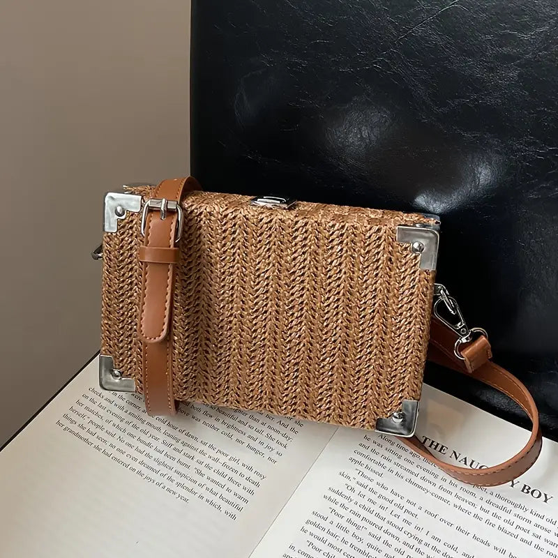 Lena | Women's Fashion Woven Shoulder Bag