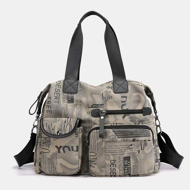 Luna | Vintage Print Crossbody Travel Bag