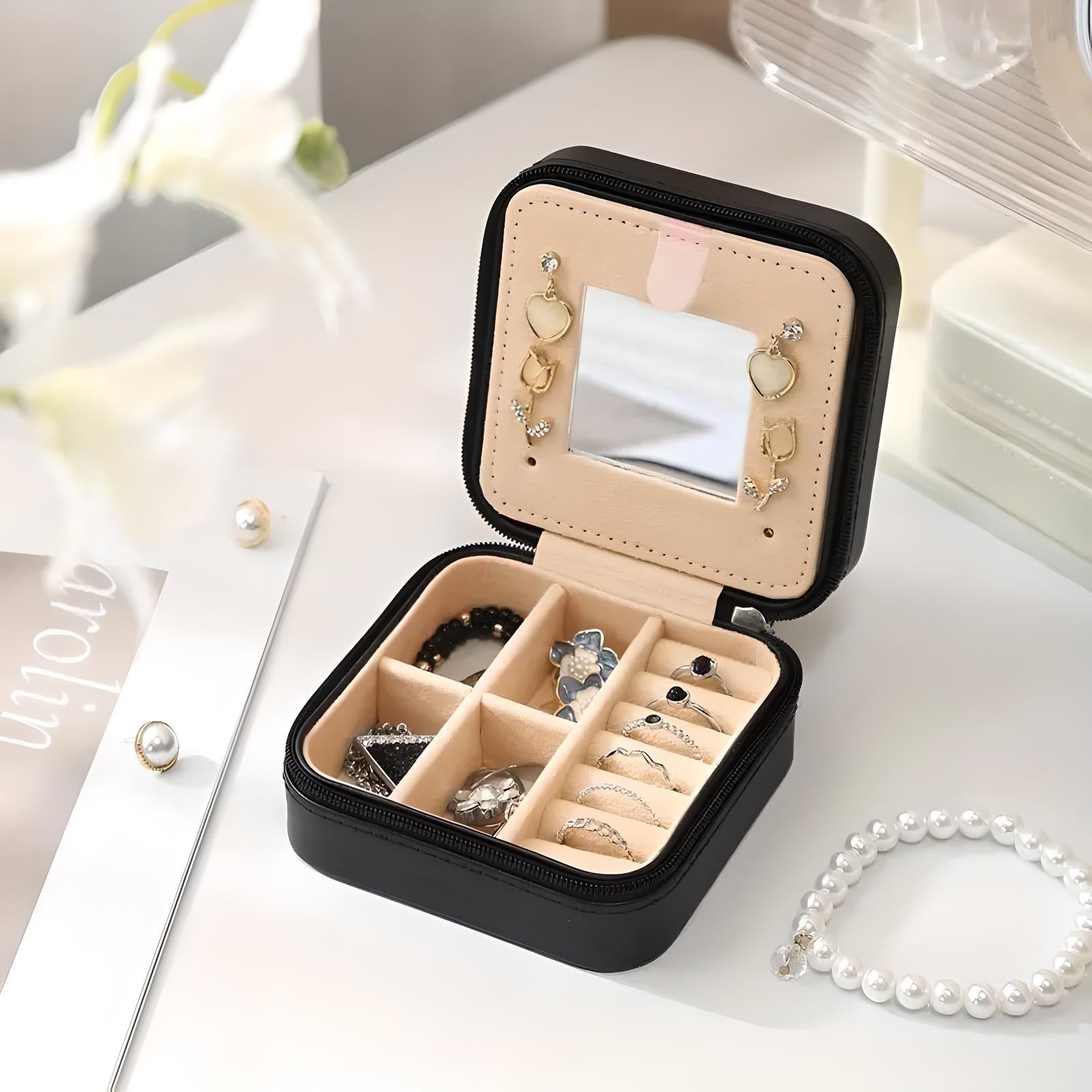 Veda | Minimalist Travel Jewelry Box