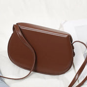 Eva | Women's Retro Saddle Leather Shoulder Bag