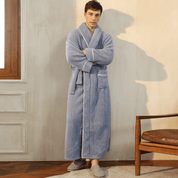 Neville | Unisex Plush Fleece Bathrobe