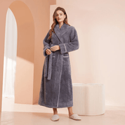 Neville | Unisex Plush Fleece Bathrobe