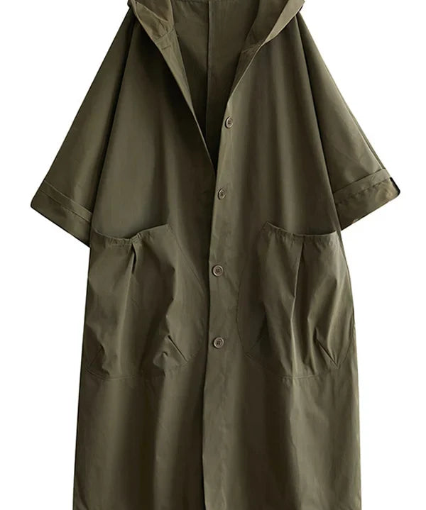 Anselmia | Women's Hooded Trench Coat