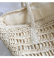 STELLA | Stylish Woven Beach Bag