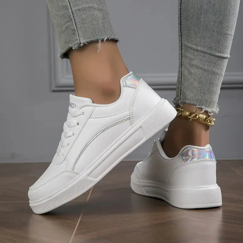 PHOEBE | Elegant Details Low-cut Sneakers