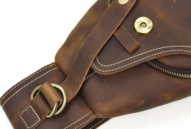 Timo | Luxurious Leather Adventure Shoulder Bag