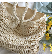 STELLA | Stylish Woven Beach Bag