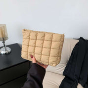 Sophie | Quilted Cosmetic Makeup Clutch with Zipper