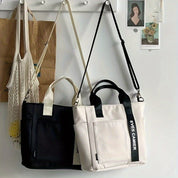 Sophie | Canvas Shoulder Bag with Multiple Pockets