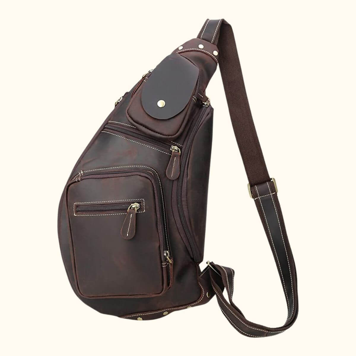 Milan | Frontier Leather Shoulder Bag