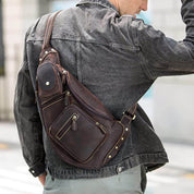 Milan | Frontier Leather Shoulder Bag