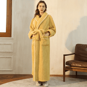 Neville | Unisex Plush Fleece Bathrobe