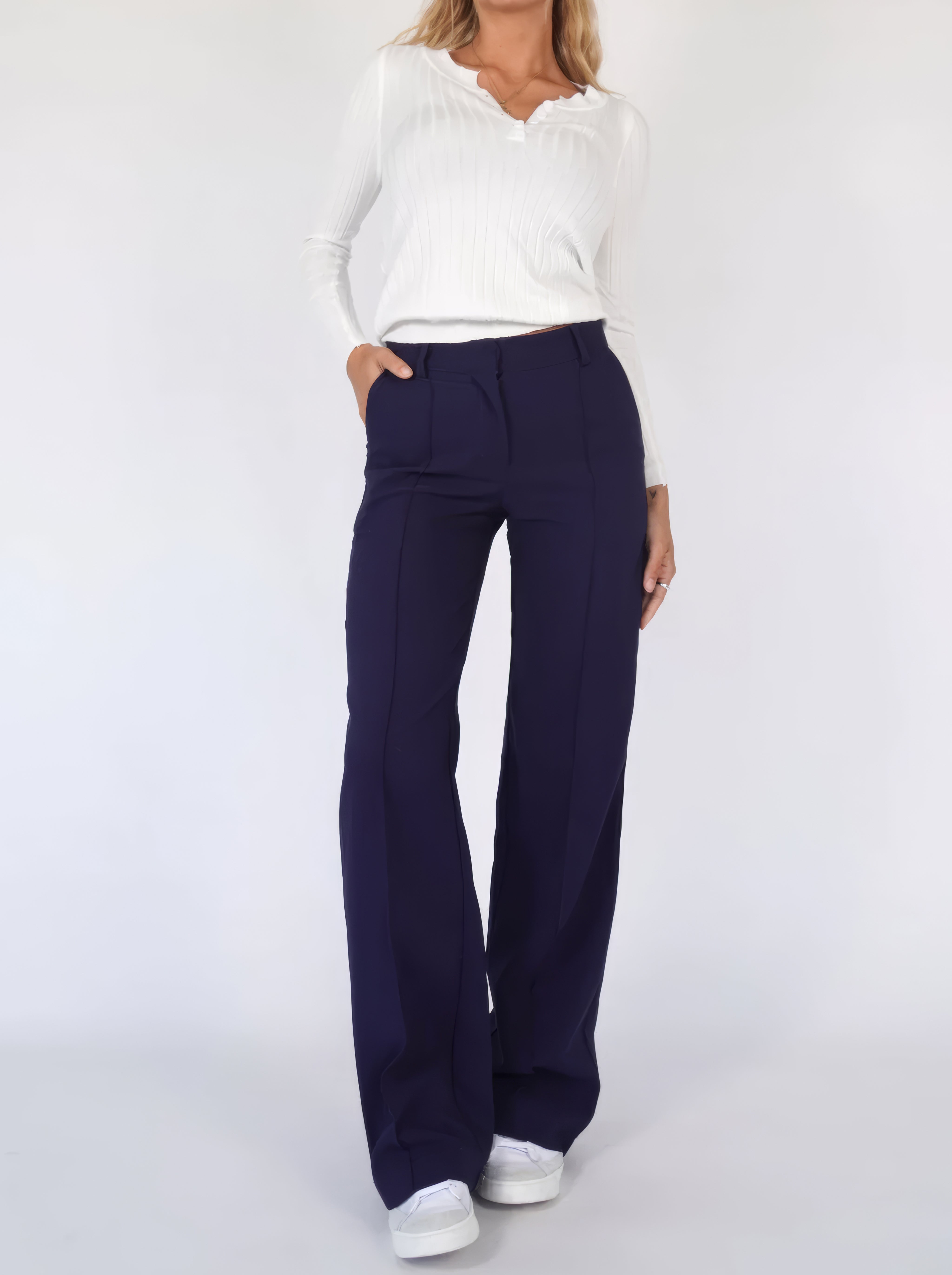 AMY | Wide Chic Trousers Women