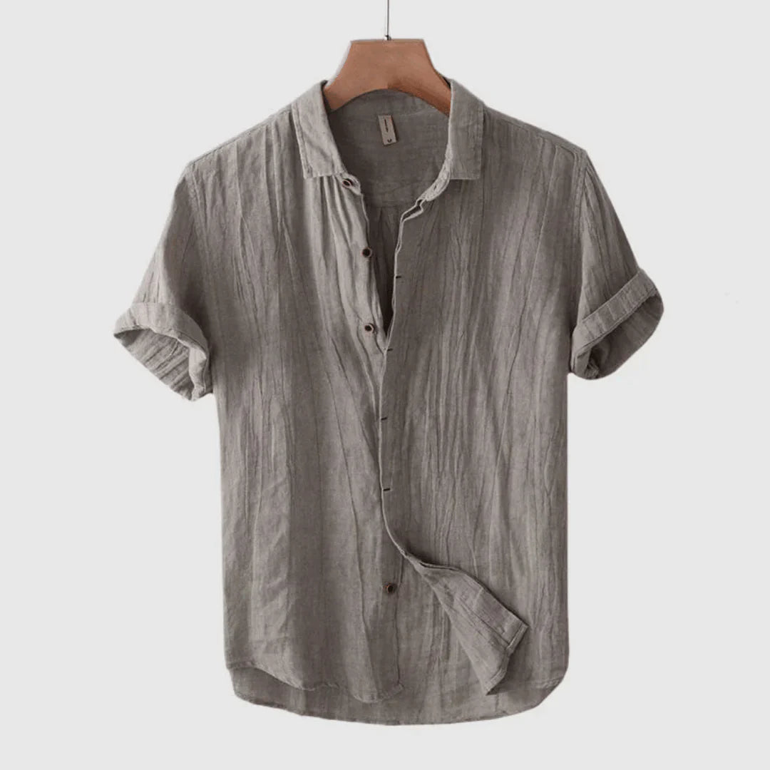 Stylish and Airy Men's Linen Shirt for Ultimate Comfort