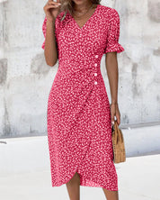 NINA | Dress with Floral Print