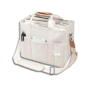 Max | Canvas Crossbody Messenger Travel Bag with Multi Pockets