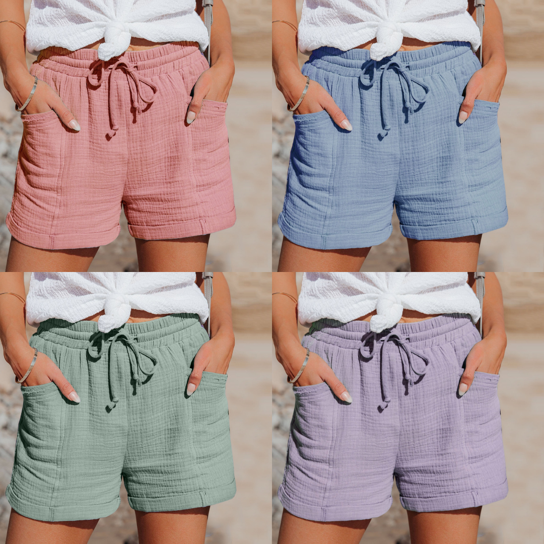 HEATHER | Linen Summer Shorts Women