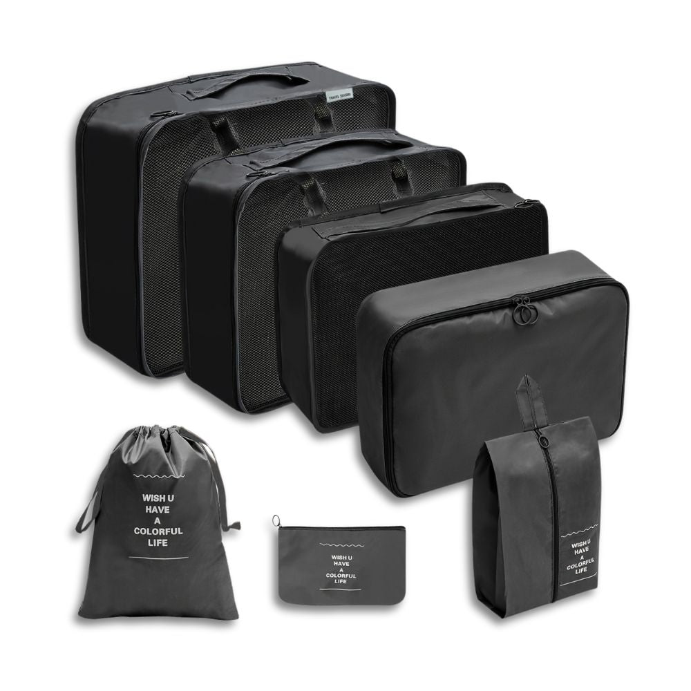 PackMaster | 7-Piece Travel Packing Cube Set