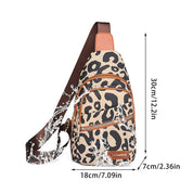 Sophie | Stylish Women's Crossbody Shoulder Bag with Leopard Print