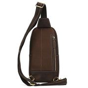 Mason | Men's Retro Genuine Leather Anti-Theft Crossbody Chest Bag