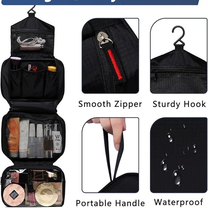 Marianna | Waterproof Large Hanging Cosmetic Travel Bag