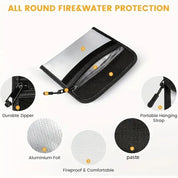 Daniel | RFID Fireproof Travel Wallet