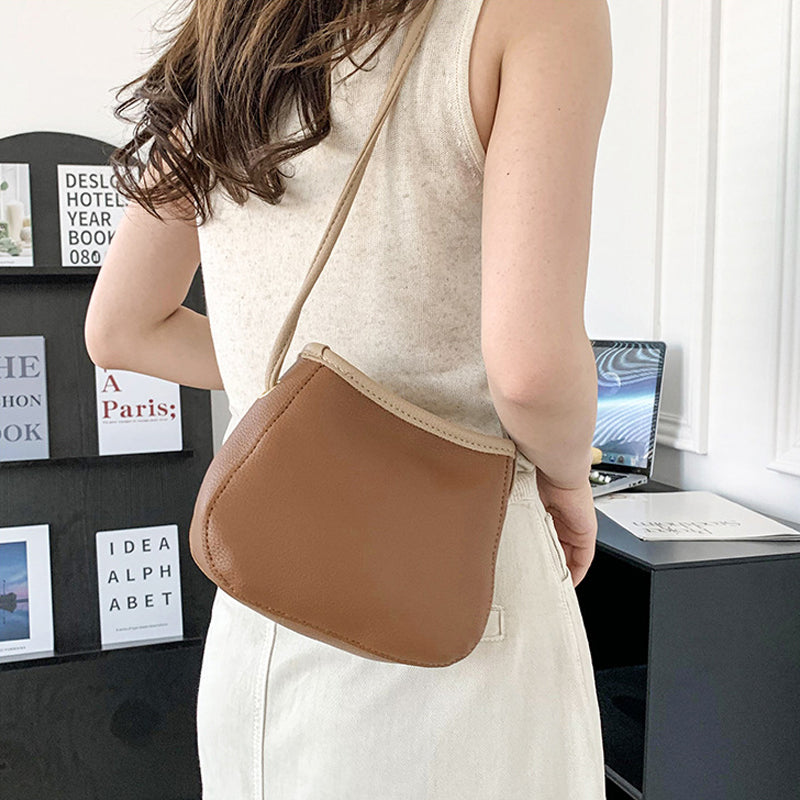 Lena | Narrow Leather Crossbody Bag