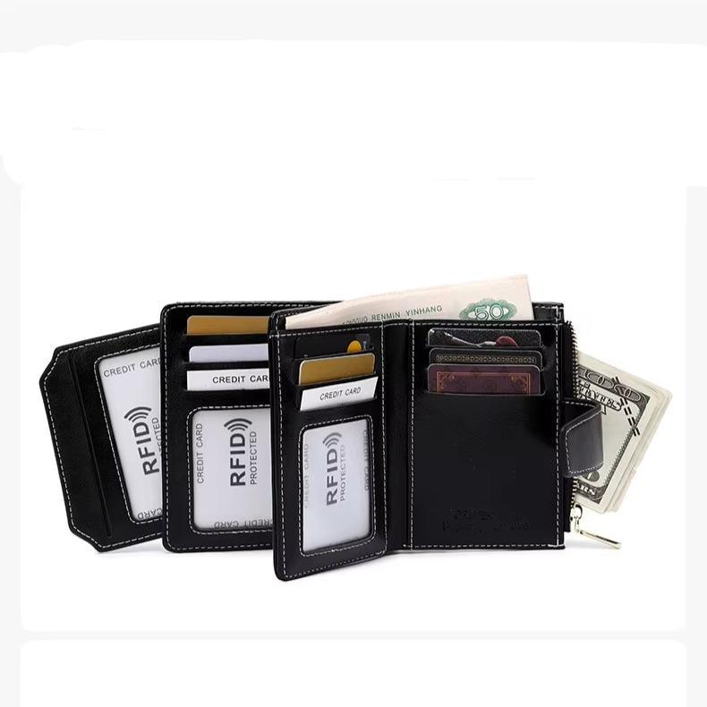 Henley | Compact RFID-Blocking Trifold Travel Wallet