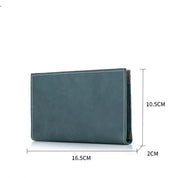 Mikaela | Genuine Leather Anti-Theft Passport Holder Travel Wallet