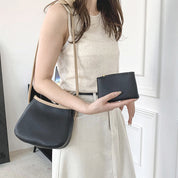 Lena | Narrow Leather Crossbody Bag