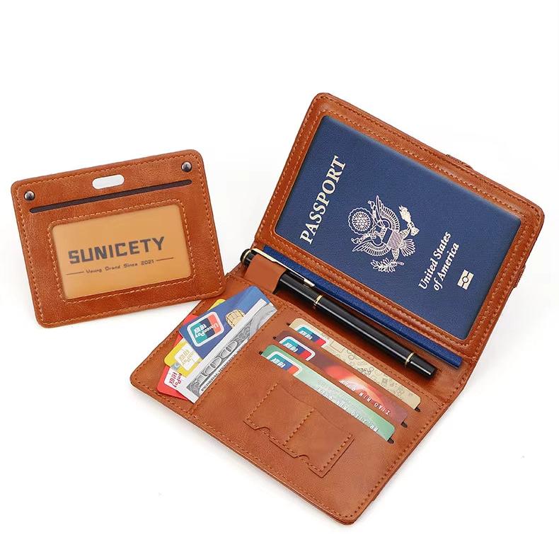 Ramona | Multifunctional Anti-Theft Passport Holder Wallet