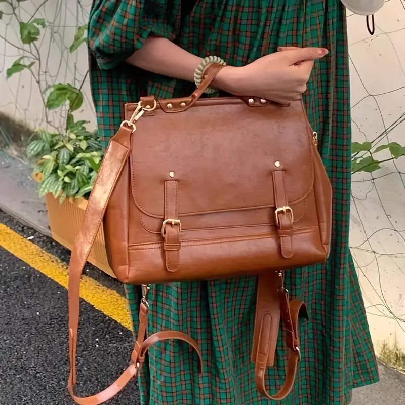 Sophie | Women's Vintage Leather Convertible Crossbody Bag