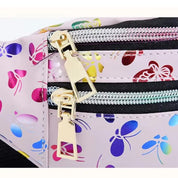 Lila | Women's Butterfly Print Crossbody Waist Bag