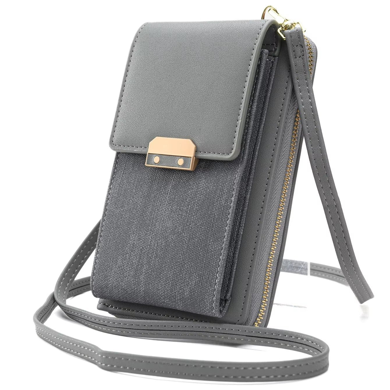 Maya | Small Compact Leather Crossbody Bag