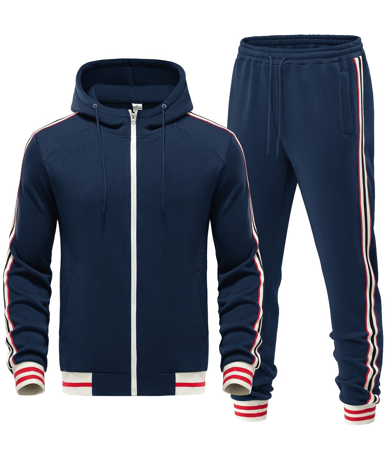 JUDE | 2-Piece Tracksuit with Stripe Pattern