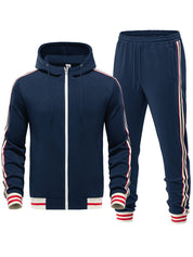 JUDE | 2-Piece Tracksuit with Stripe Pattern