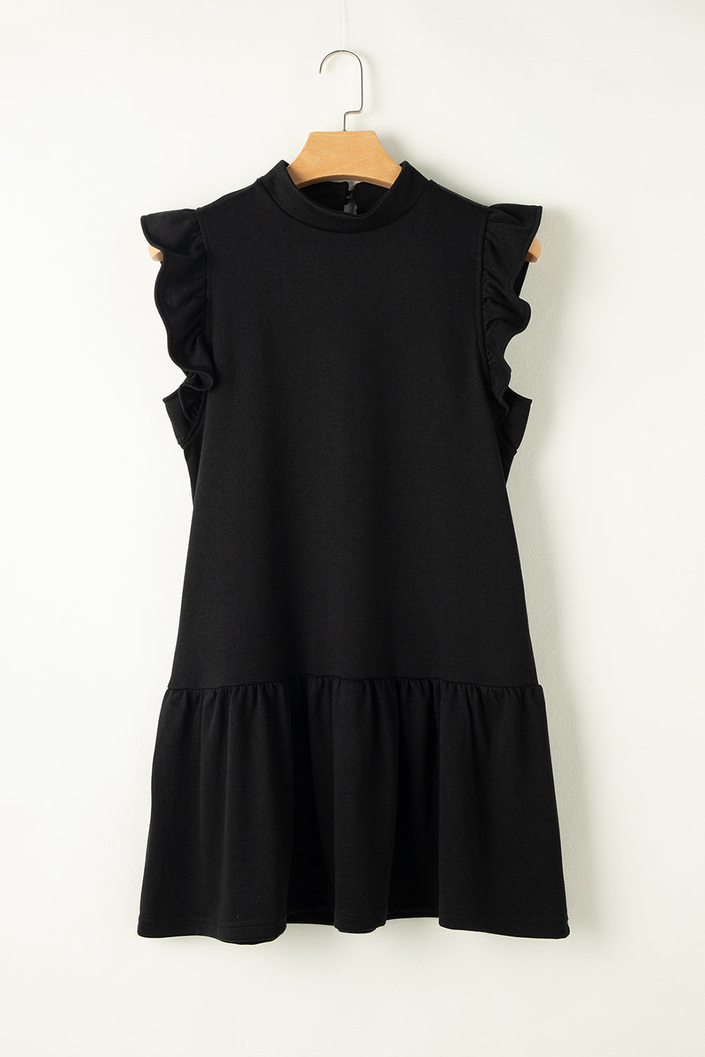 Shift Dress with Round Neck