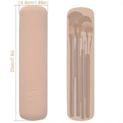 LuxeBrush | 3-Piece Makeup Brush Case Set