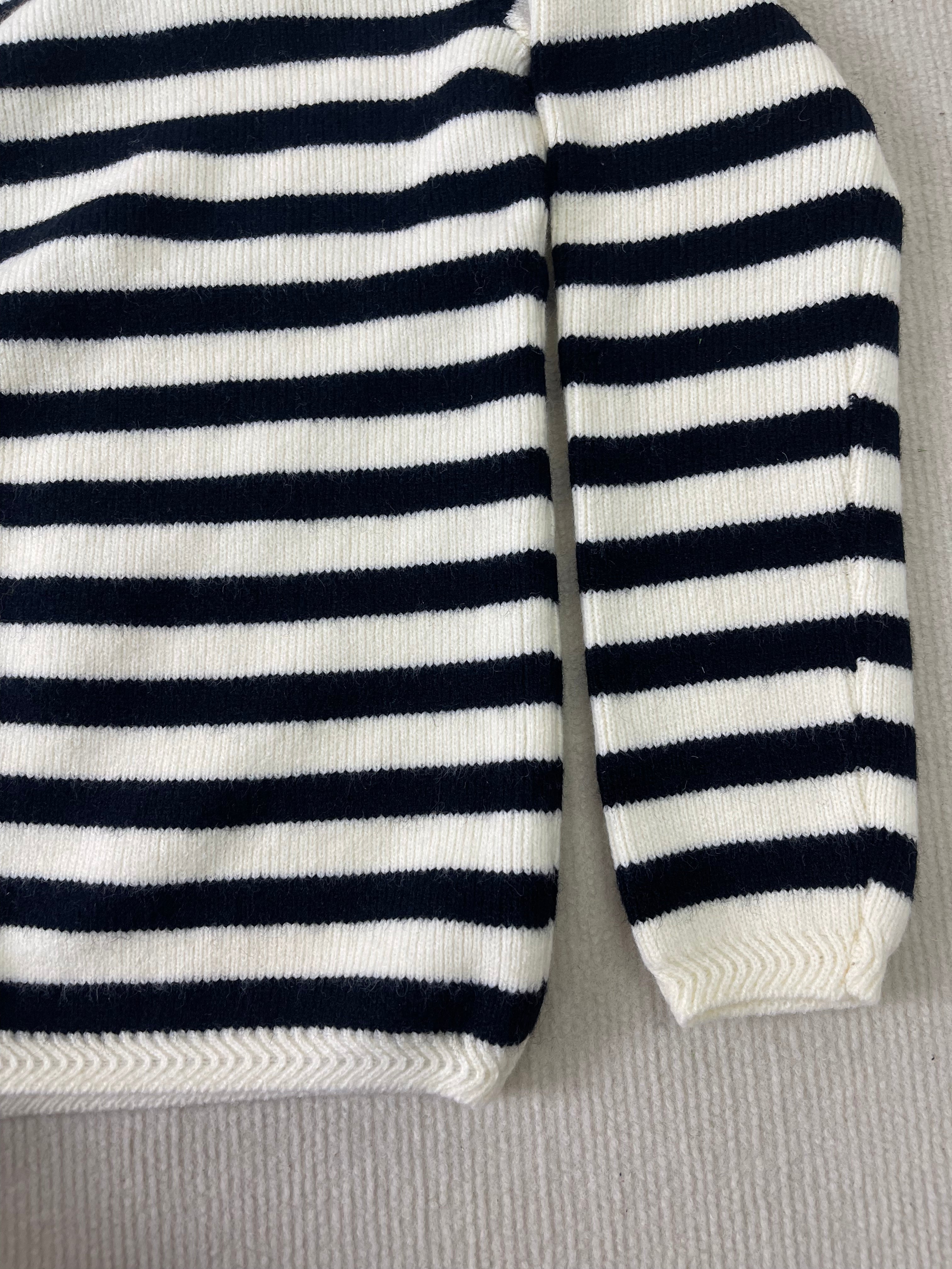 MYLAH | Elegant Striped Cardigan