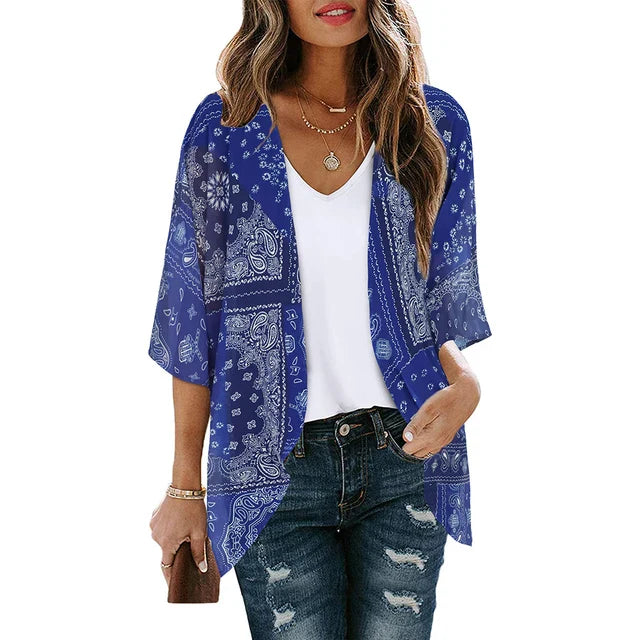 AMIRI | Stylish Printed Kimono Robe