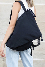 Sophie | Asymmetrical Canvas Shoulder Bag